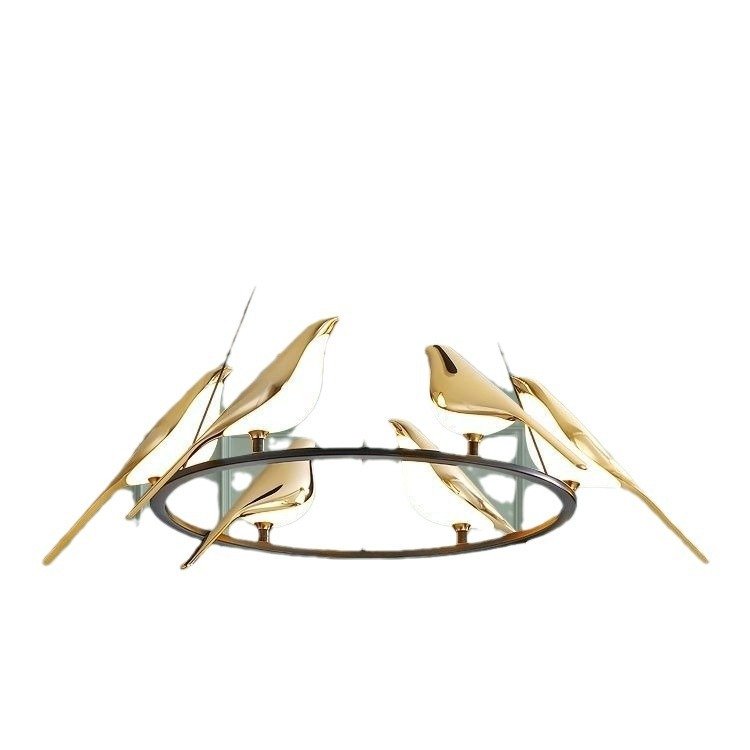 Golden Bird LED Wall Lights Parlor Bar Creative Wall Lamps Novelty Sconces Bedroom Bedside Lamp Living Room Decoration - Image 2