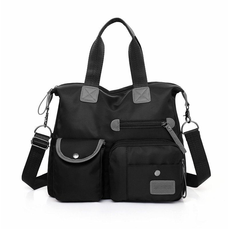 Large Capacity Multi-pocket Shoulder Bag For Women Nylon Waterproof Handbags Female Casual Commuting Messenger Crossbody Bags - Image 5