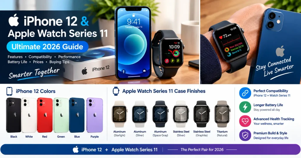 iPhone 12, Apple Watch Series 11, Apple, iPhone, Smartwatch, Technology, 2026 Guide, Apple Watch