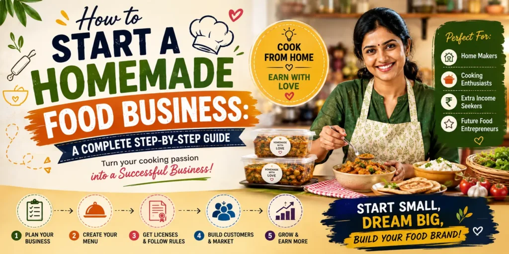 How to Start a Homemade Food Business: A Complete Step-by-Step Guide