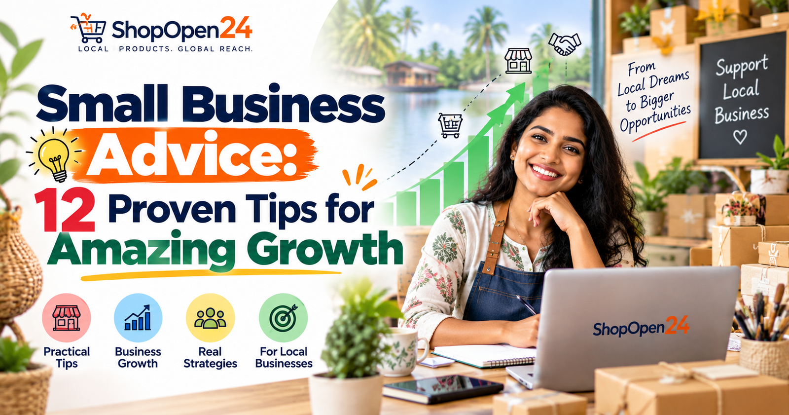 Small Business Advice: 12 Proven Tips for Amazing Growth