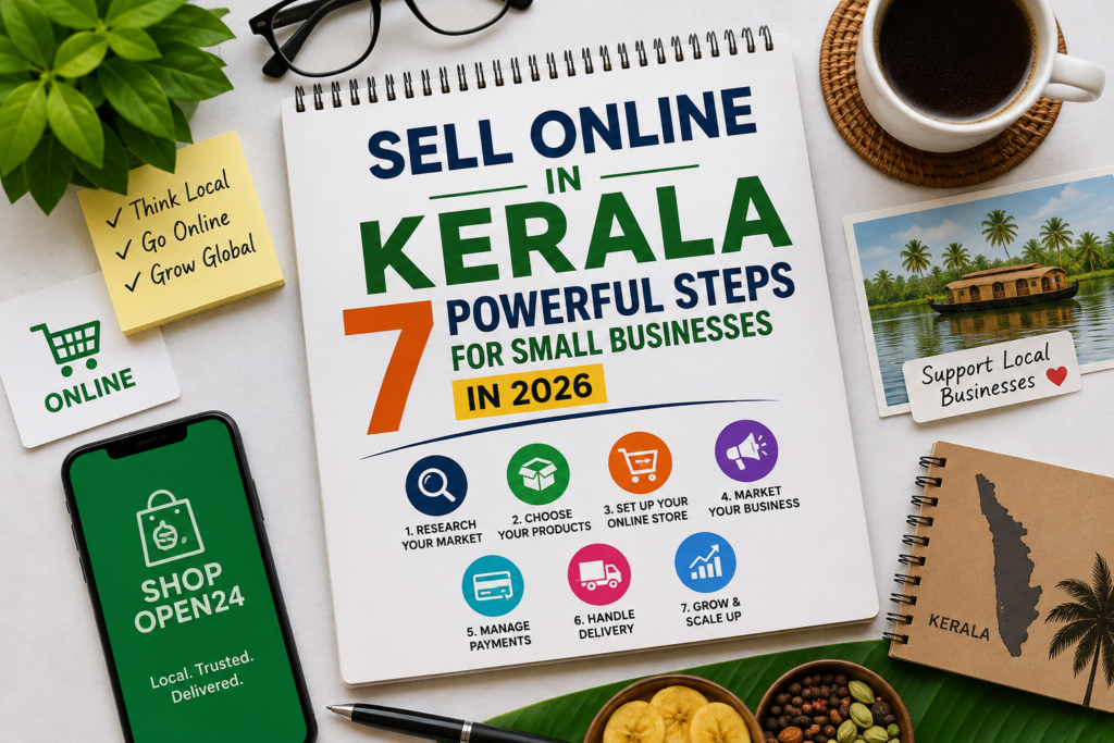 How Small Businesses Can Sell Online in Kerala