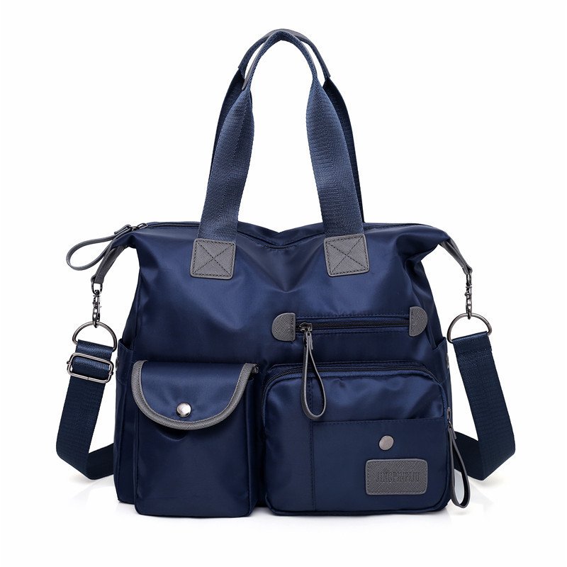 Large Capacity Multi-pocket Shoulder Bag For Women Nylon Waterproof Handbags Female Casual Commuting Messenger Crossbody Bags - Image 7