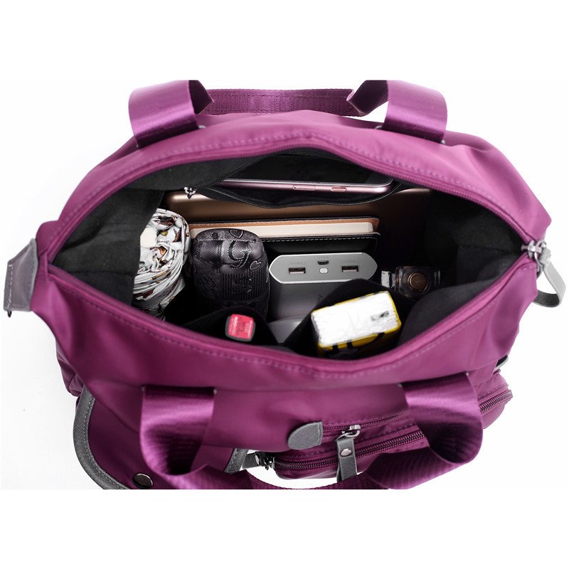 Large Capacity Multi-pocket Shoulder Bag For Women Nylon Waterproof Handbags Female Casual Commuting Messenger Crossbody Bags - Image 6
