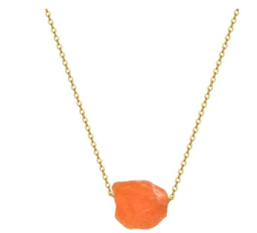 Hot Selling Stone Crystal Pillar Tree Of Life Pendant Ins Fashion Necklace - Image 3