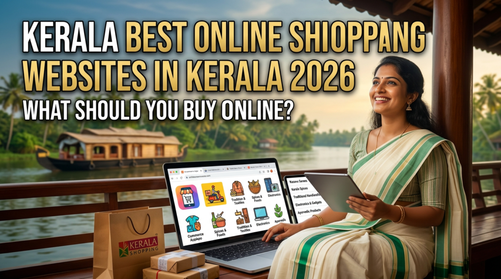 KERALA BEST ONLINE SHOPPING WEBSITES IN KERALA 2026; WHAT SHOULD YOU BUY ONLINE?