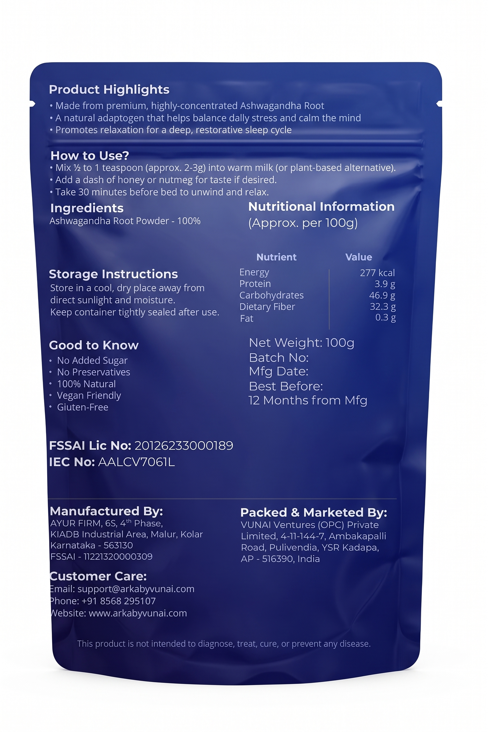 ARKA by VUNAI Sleep & Recovery Combo | Deep Rest & Golden Recovery - Image 2