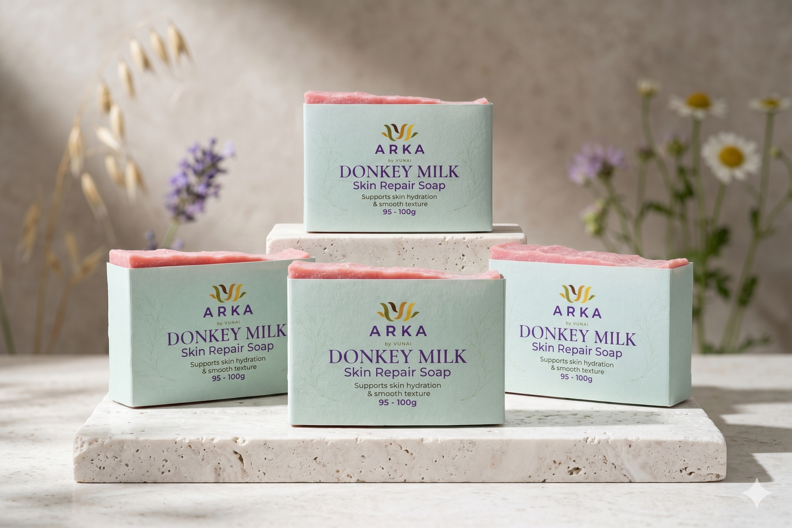 ARKA by VUNAI Donkey Milk Handmade Soap