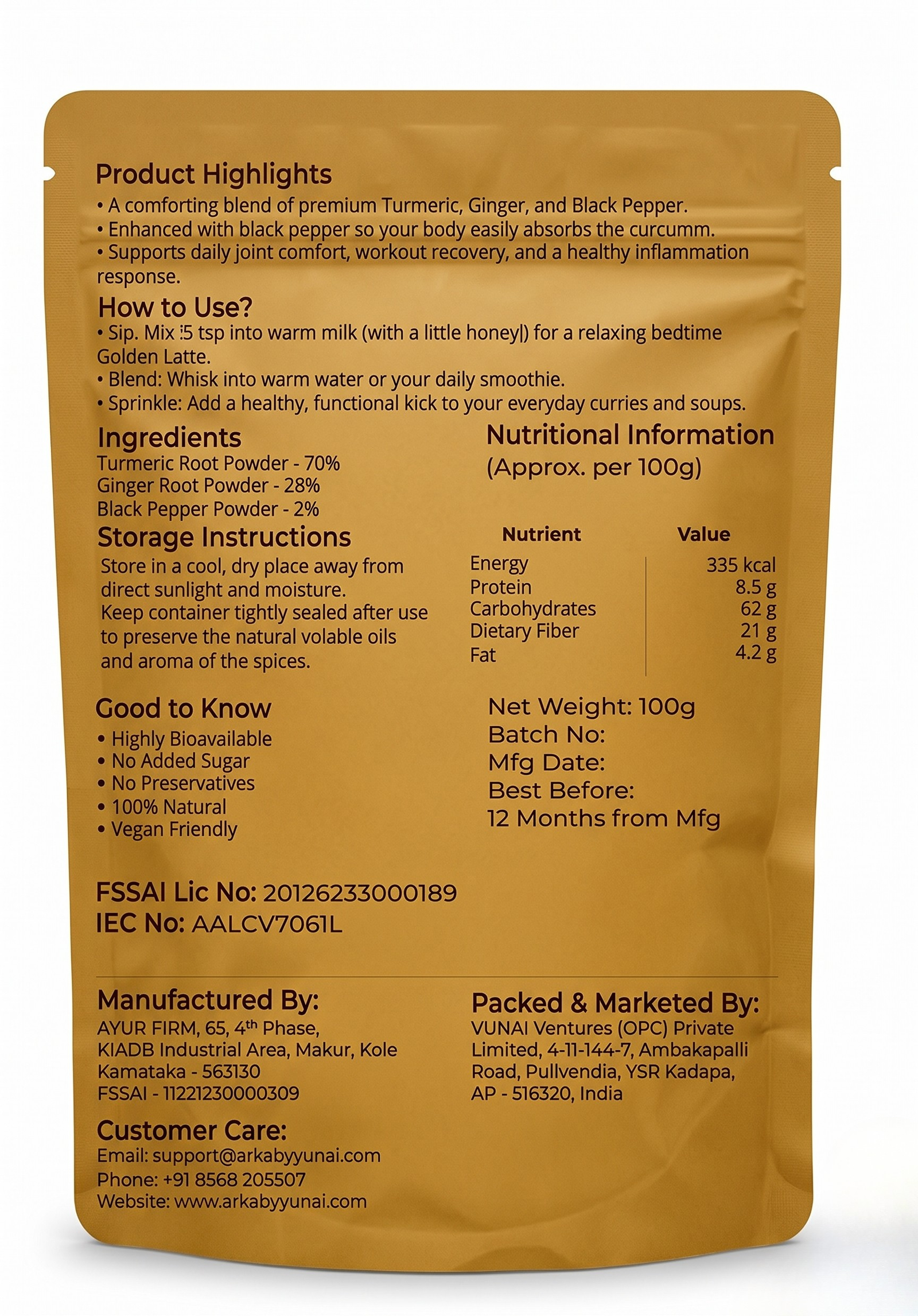 ARKA by VUNAI Sleep & Recovery Combo | Deep Rest & Golden Recovery - Image 3