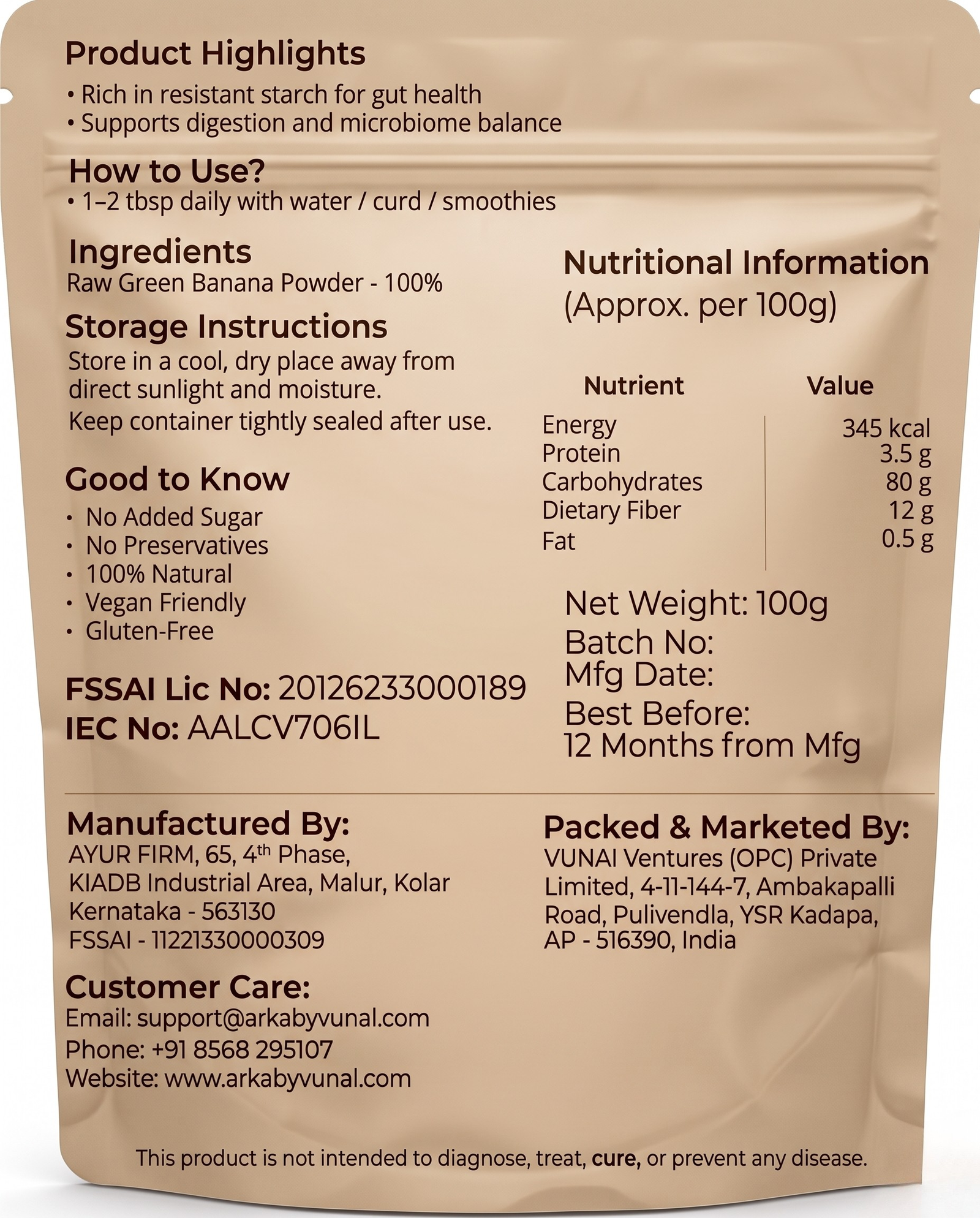 ARKA by VUNAI Daily Wellness Trio | Green Energy, Daily Greens & Gut Restore - Image 4