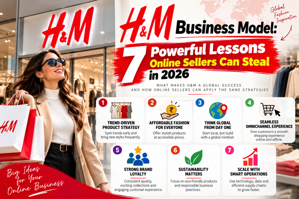 H&M Business Model: 7 Powerful Lessons Online Sellers Can Steal in 2026