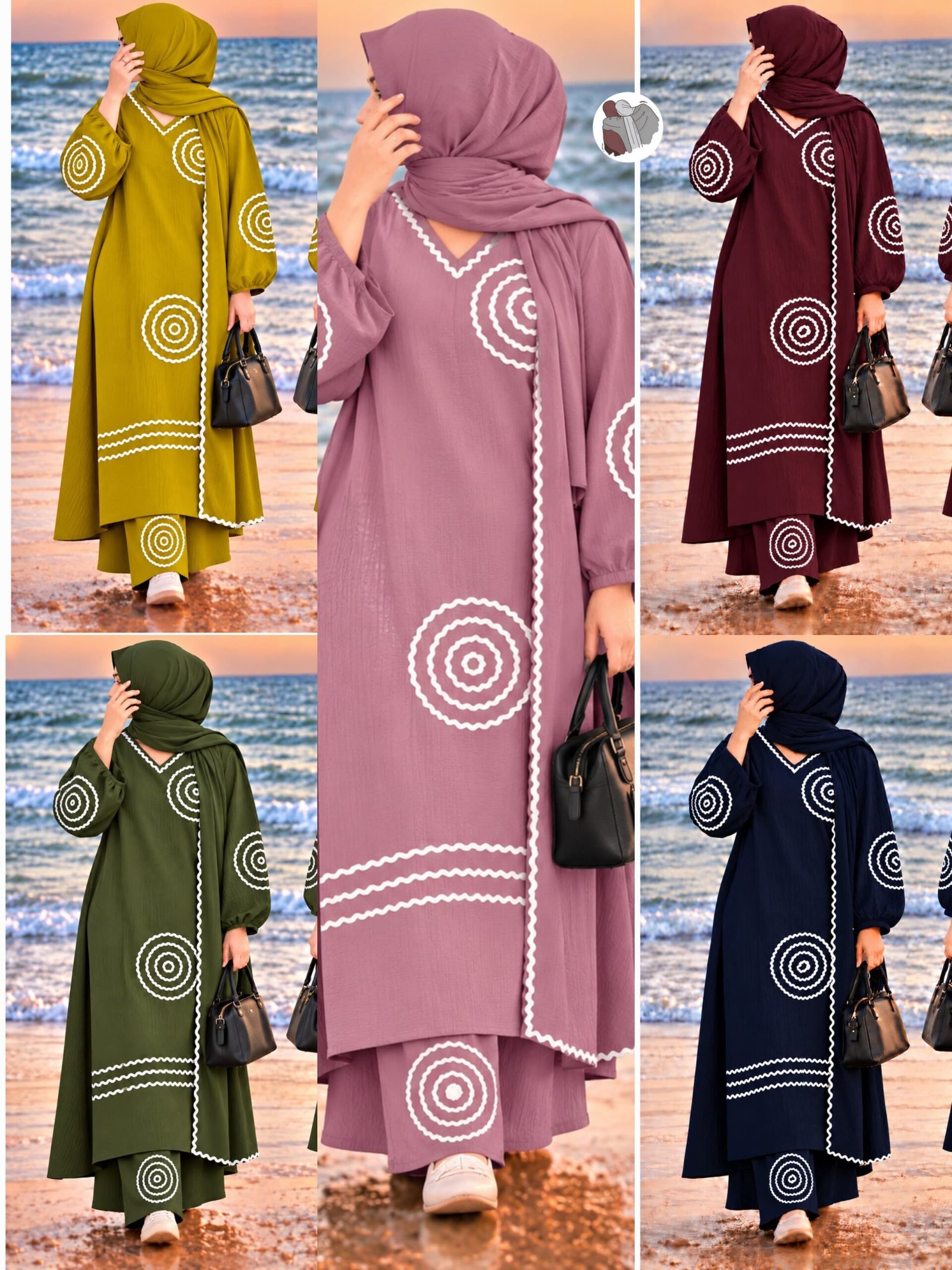 New Arrival Imported Fabric Churidar Set with Shawl and Side Open Suit Design - Image 2