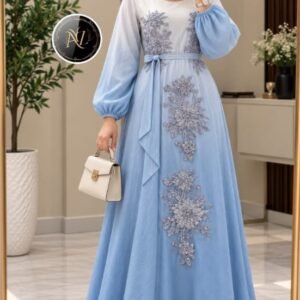 Western Korean Long Gown