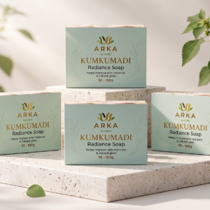 ARKA by VUNAI Kumkumadi Handmade Soap | 75 g | Pack of 4