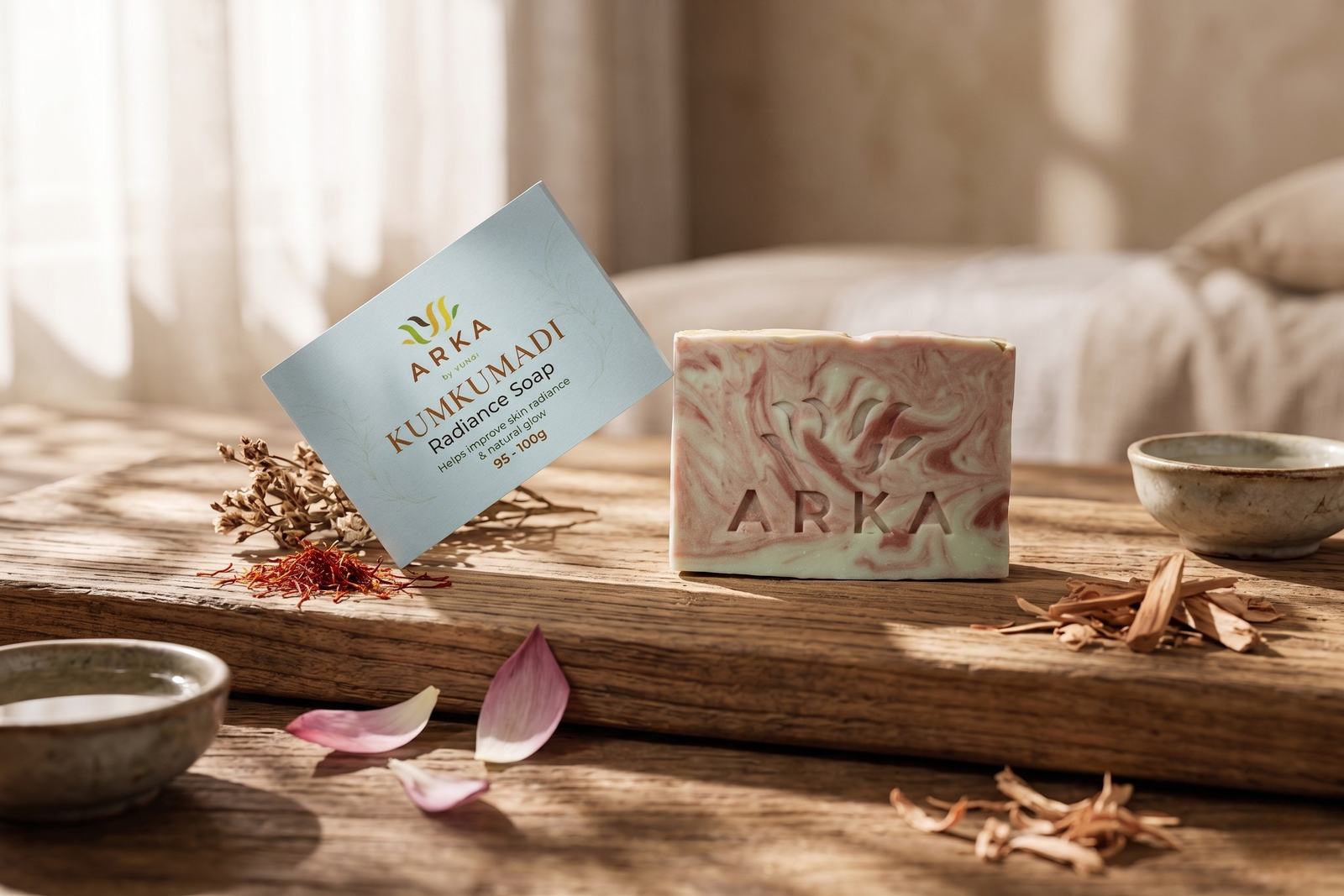 ARKA by VUNAI Kumkumadi Handmade Soap 75 g | ShopOpen24 - Image 4