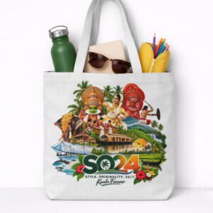 SO24 Unisex AOP Large Tote Bag – Premium 300 GSM Everyday Carry Bag